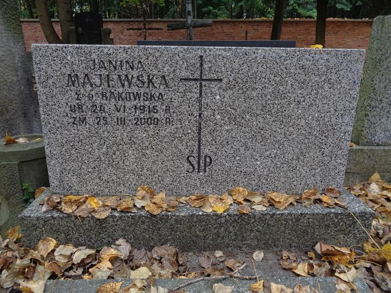 Zdjęcie grobu Janina Majewska (2)