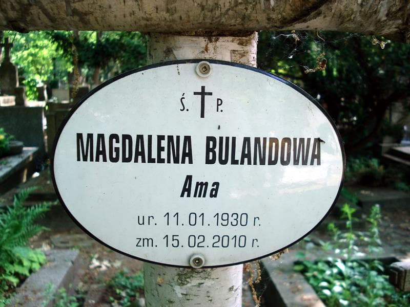 Zdjęcie grobu Maria Bulandowa (2)