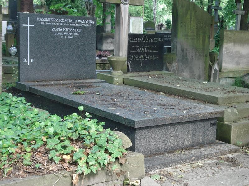 Zdjęcie grobu Kazimierz Romuald Wanyura (1)