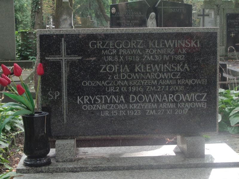 Zdjęcie grobu Grzegorz Klewiński (2)