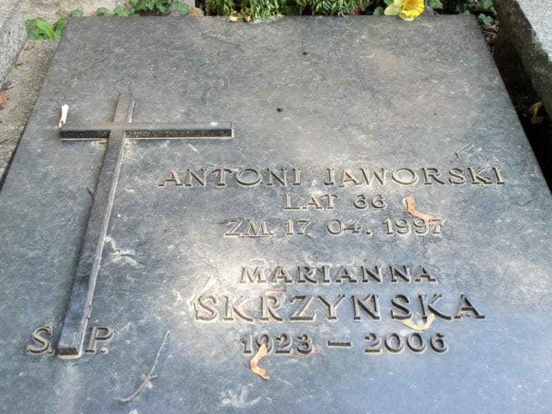 Zdjęcie grobu Antoni Jaworski (2)