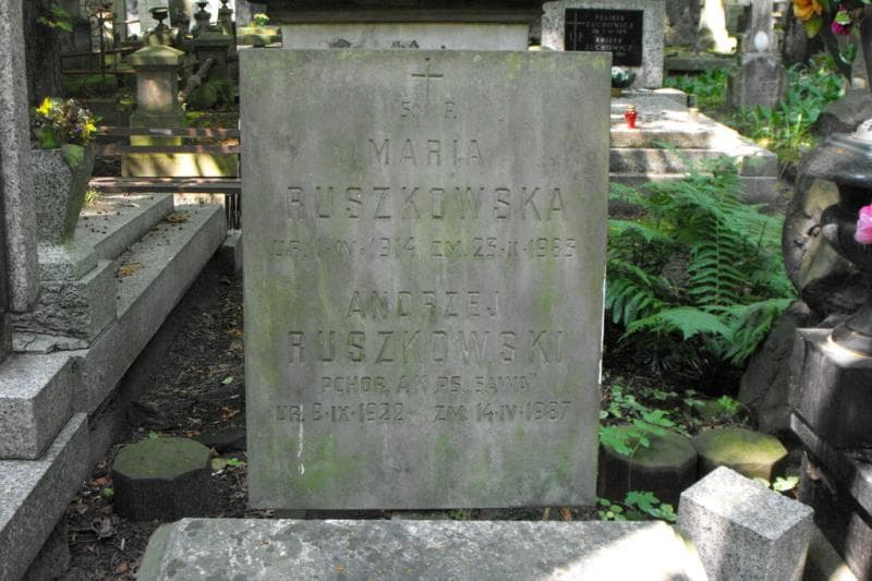 Zdjęcie grobu Maria Ruszkowska (2)