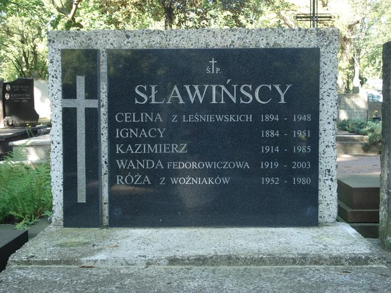 Zdjęcie grobu Kazimierz Sławiński (2)