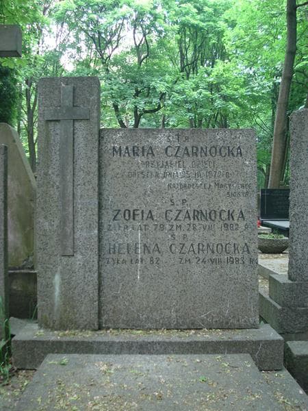 Zdjęcie grobu Maria Czarnocka (1)