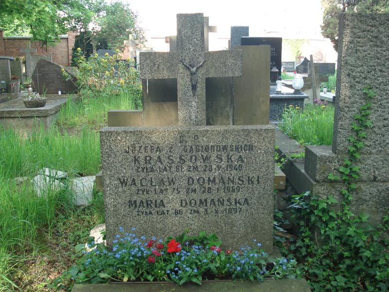 Zdjęcie grobu Maria Domańska (1)