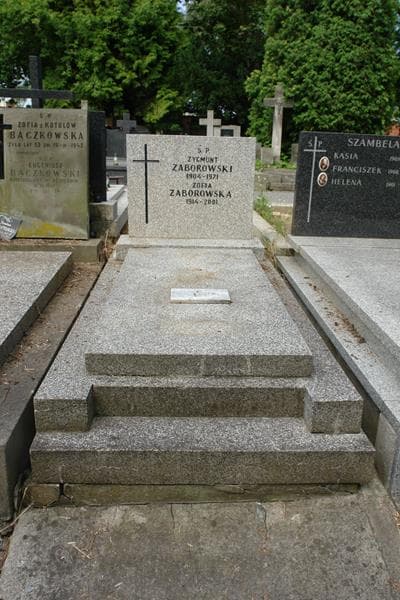 Zdjęcie grobu Zygmunt Zaborowski (1)