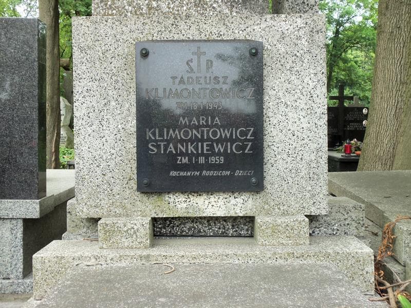 Zdjęcie grobu Maria Klimontowicz Stankiewicz (2)
