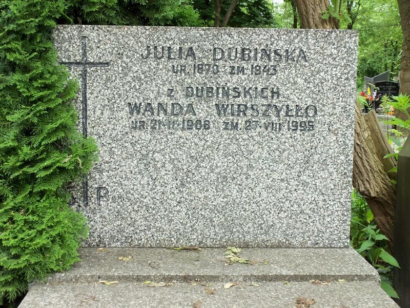 Zdjęcie grobu Julia Dubińska (2)
