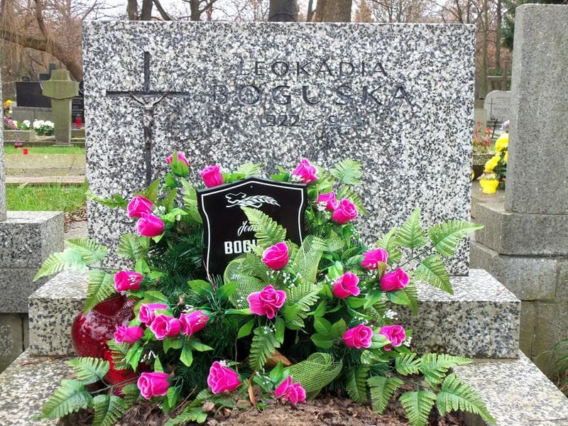 Zdjęcie grobu Leokadia Boguska (2)
