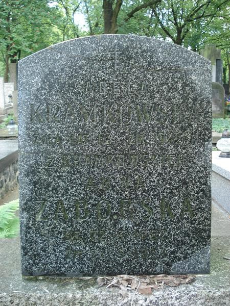 Zdjęcie grobu Anna Zaborska (2)