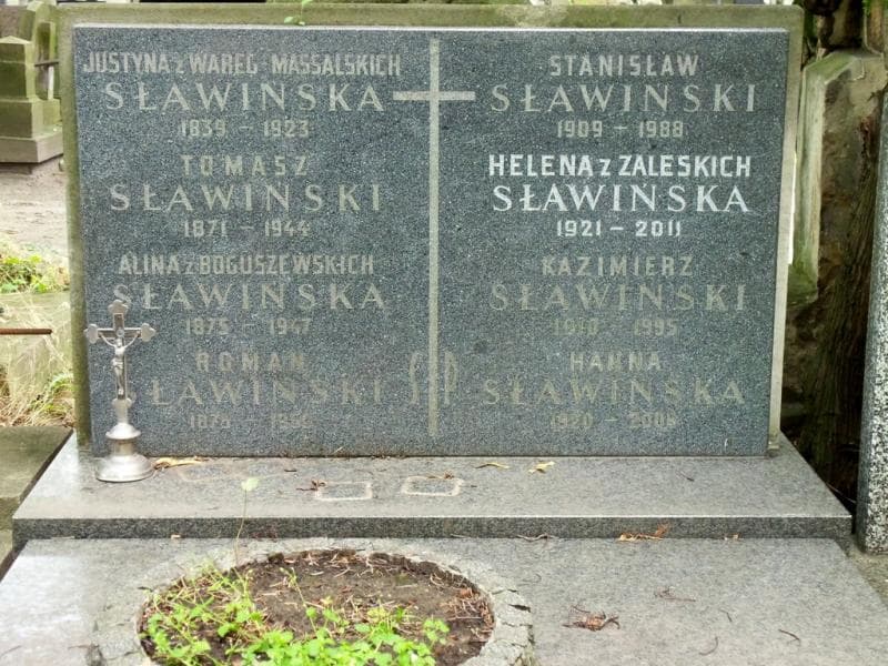 Zdjęcie grobu Justyna Sławińska (2)