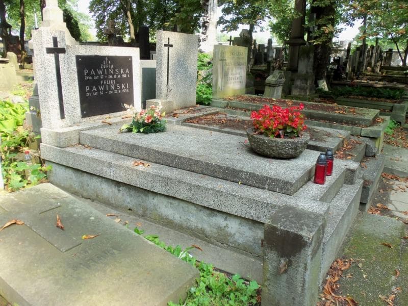 Zdjęcie grobu Feliks Pawiński (1)