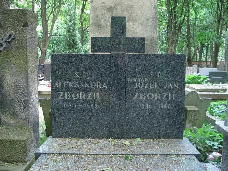 Zdjęcie grobu Aleksandra Zborzil (1)