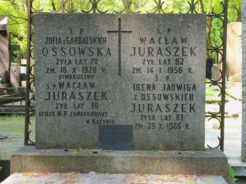 Zdjęcie grobu Zofia Ossowska (2)