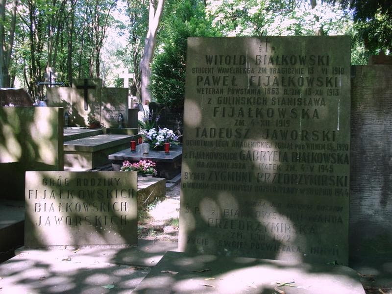 Zdjęcie grobu Witold Białkowski (2)