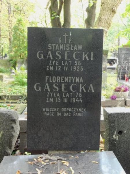 Zdjęcie grobu Florentyna Gąsecka (2)