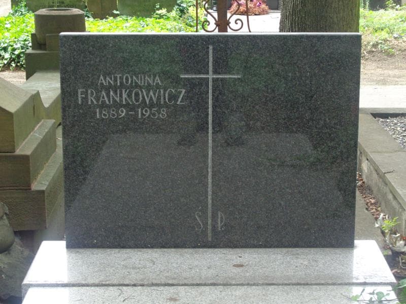 Zdjęcie grobu Antonina Frankowicz (2)