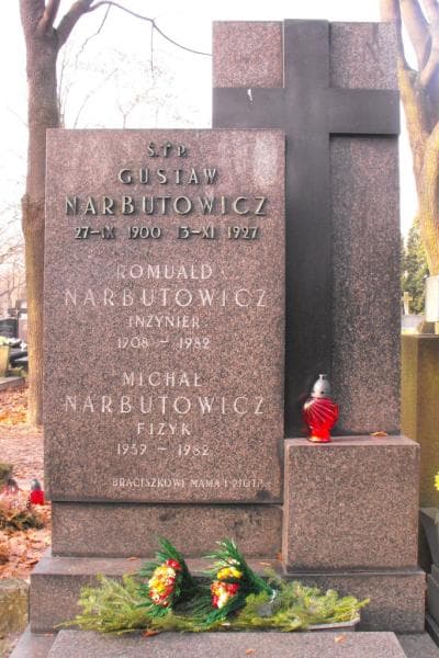 Zdjęcie grobu Michał Narbutowicz (2)