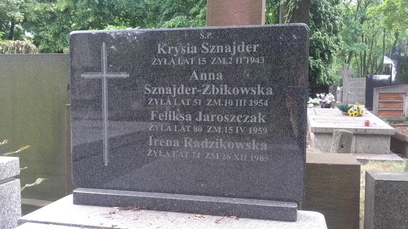 Zdjęcie grobu Feliksa Jaroszczak (2)