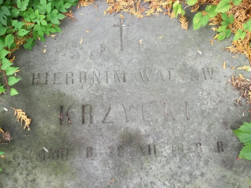 Zdjęcie grobu Hieronim Wacław Krzycki (2)