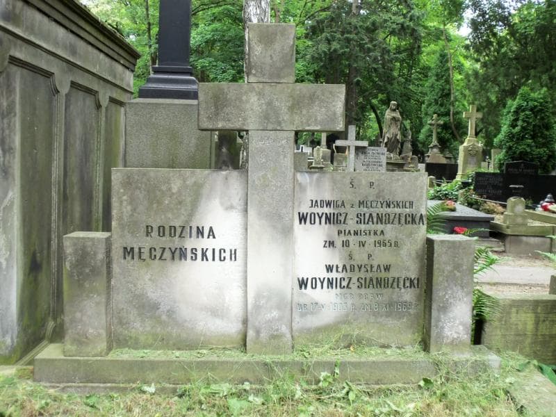 Zdjęcie grobu Jadwiga Woynicz-Sianożęcka (2)