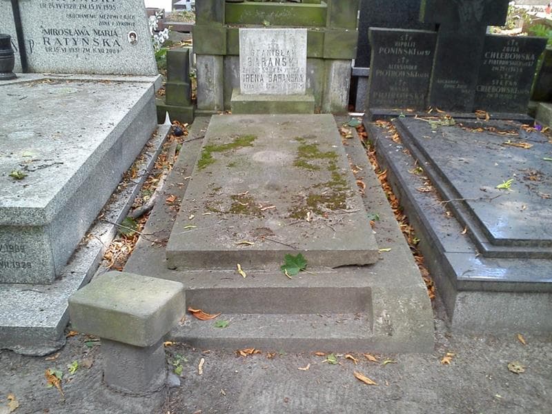 Zdjęcie grobu Irena Barańska (1)