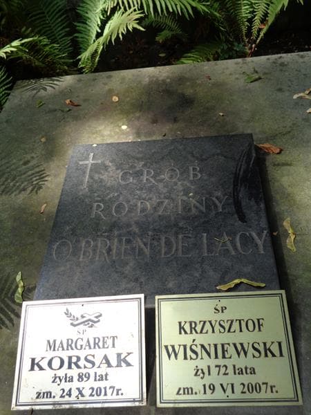 Zdjęcie grobu O'brien De Lacy (2)