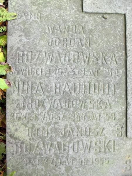 Zdjęcie grobu Wanda Jordan Rozwadowska (2)