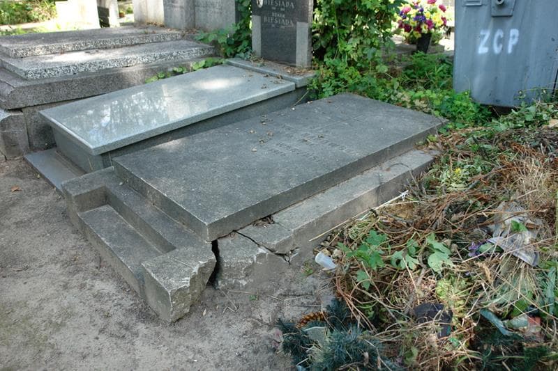 Zdjęcie grobu Wacława Waryńska (2)