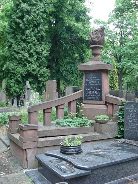 Zdjęcie grobu: Henryk Zdzisław Lawendel