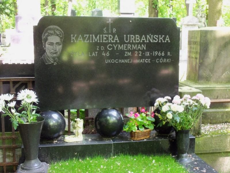 Zdjęcie grobu Kazimiera Urbańska (2)