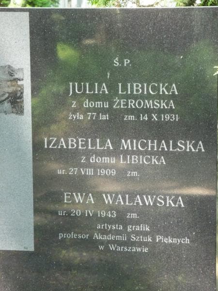 Zdjęcie grobu Julia Libicka (2)
