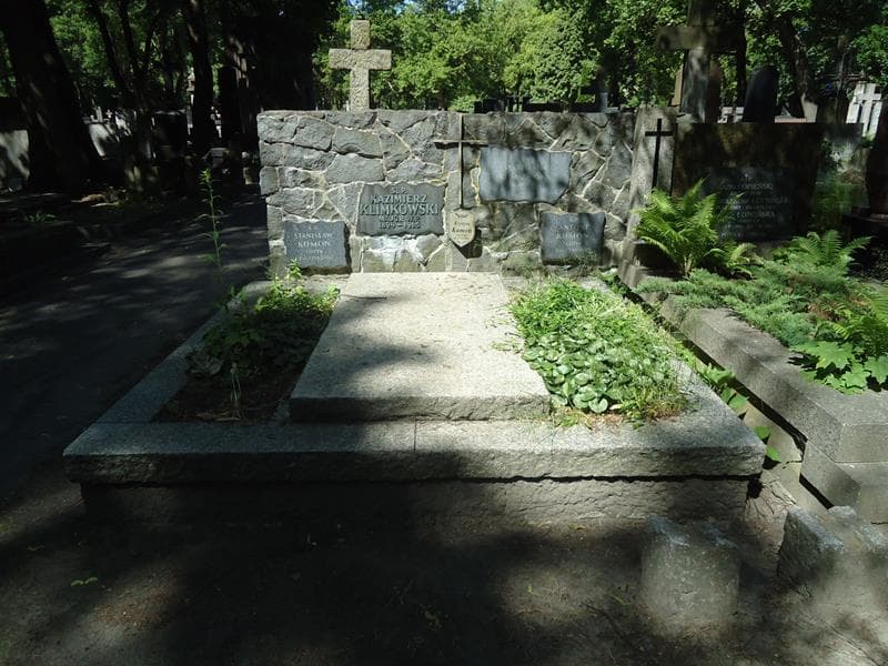Zdjęcie grobu: Kazimierz Klimkowski