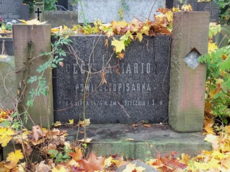Zdjęcie grobu Cecylia Marion (1)