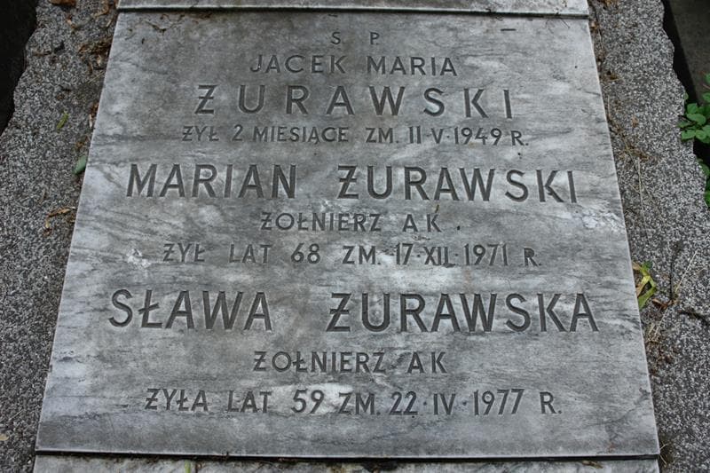 Zdjęcie grobu Sława Żurawska (2)