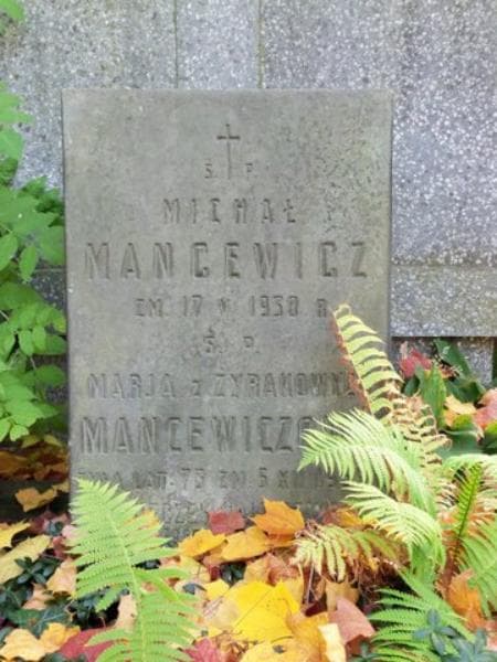 Zdjęcie grobu Marja Mancewiczowa (2)