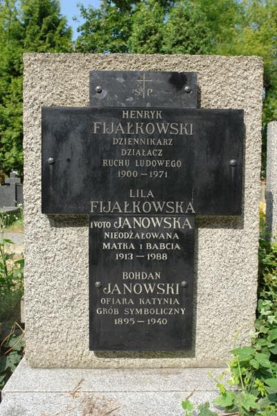 Zdjęcie grobu Bohdan Janowski (2)