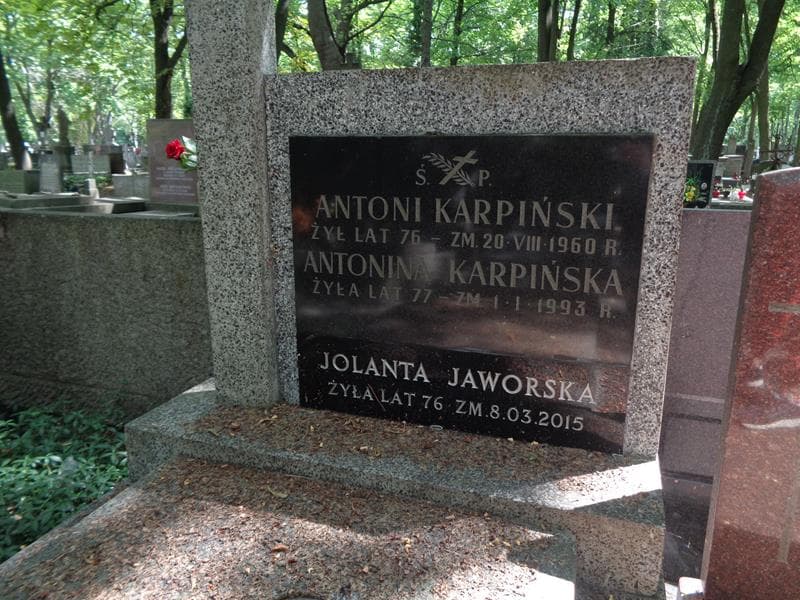 Zdjęcie grobu Jolanta Jaworska (2)