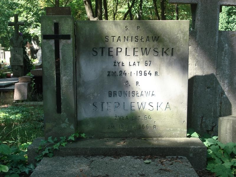 Zdjęcie grobu Bronisława Stęplewska (1)