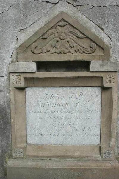 Zdjęcie grobu Antoni Baldi (2)