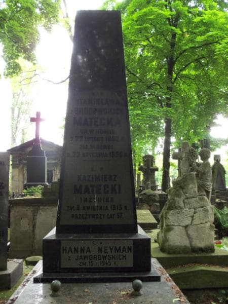 Zdjęcie grobu Stanisława Matecka (2)