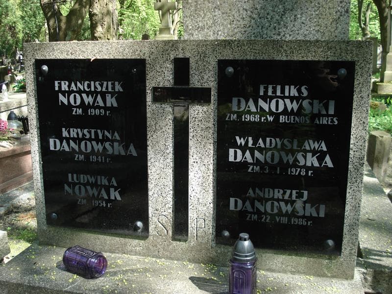 Zdjęcie grobu Feliks Danowski (1)
