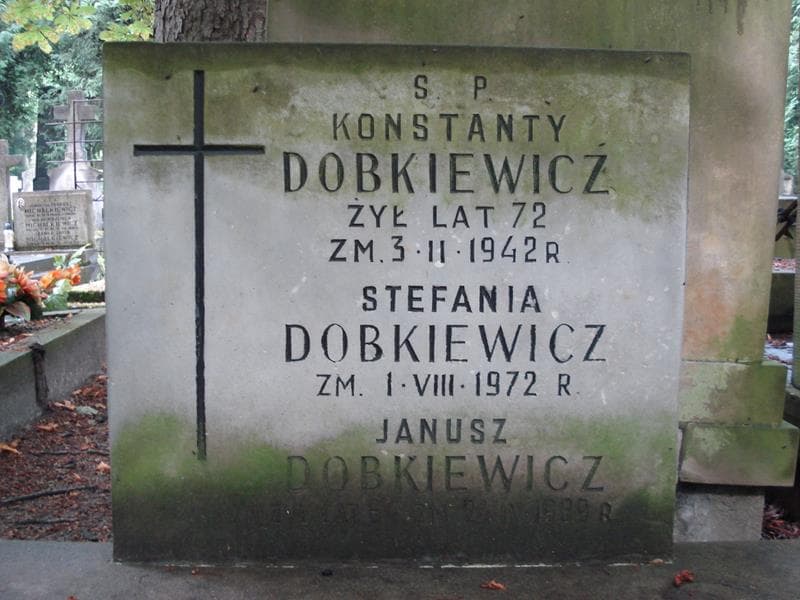 Zdjęcie grobu Stefania Dobkiewicz (2)