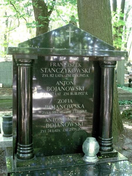 Zdjęcie grobu Antoni Bojanowski (1)