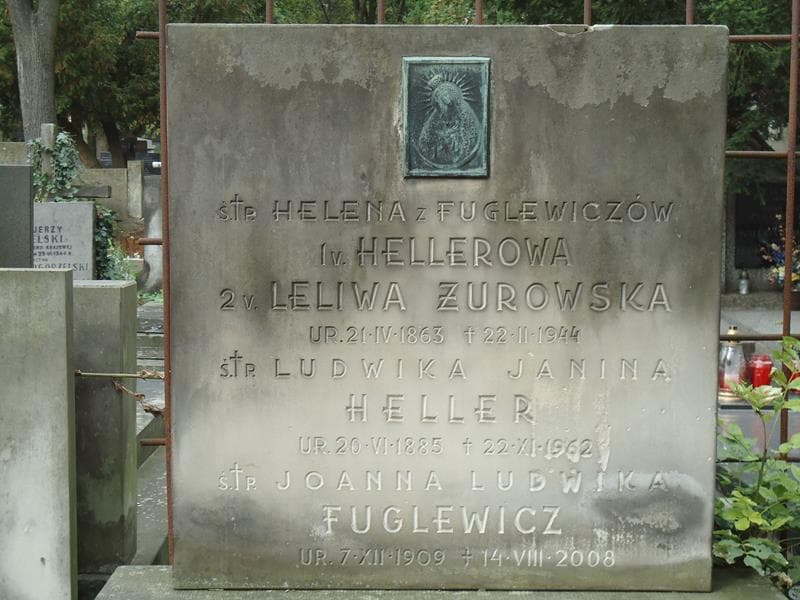 Zdjęcie grobu Helena Leliwa Żurowska (2)