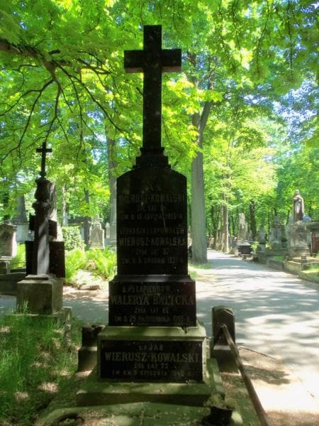 Zdjęcie grobu Walerya Balicka (2)