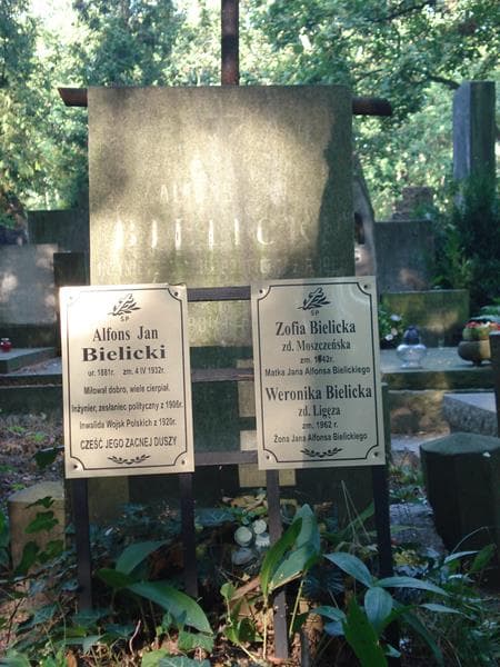 Zdjęcie grobu Alfons Jan Bielicki (2)
