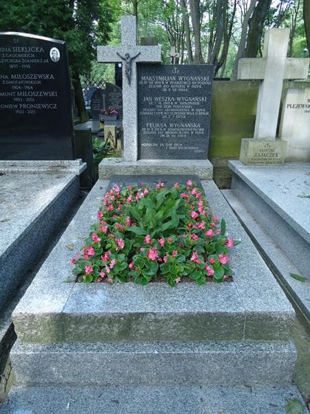 Zdjęcie grobu Feliksa Wygnańska (1)