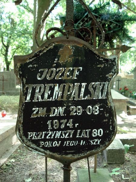 Zdjęcie grobu Józef Trempalski (2)