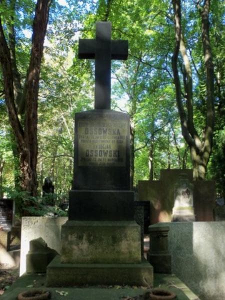 Zdjęcie grobu Ludwika Ossowska (2)
